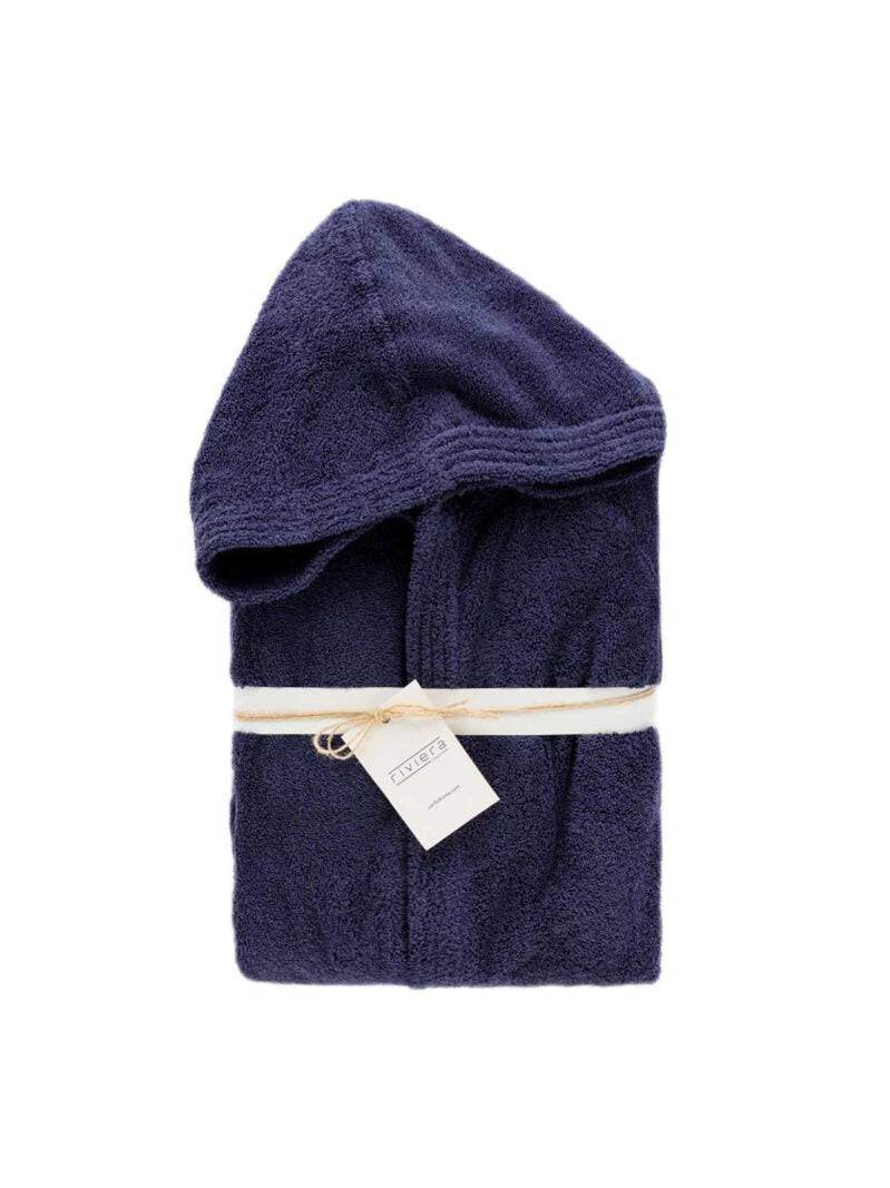 Accappatoio con cappuccio Bagno GLAMOUR ACC Riviera - evabiancheria